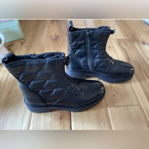 Alberto Torresi Black Leather Boots